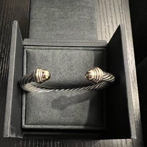 David Yurman Silver Cable Bracelet